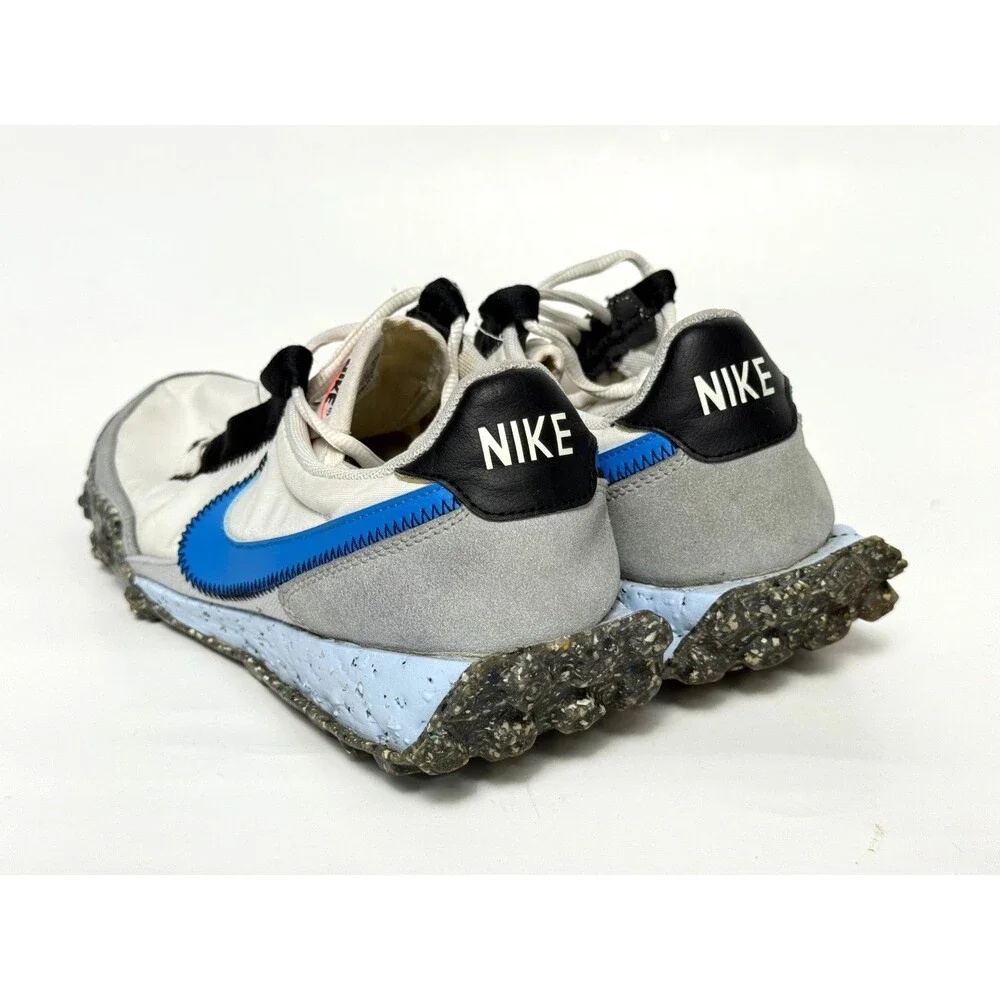 Nike Waffle Racer Crater Photon Dust Blue Womens Size 10 US Sneakers CT1983-100